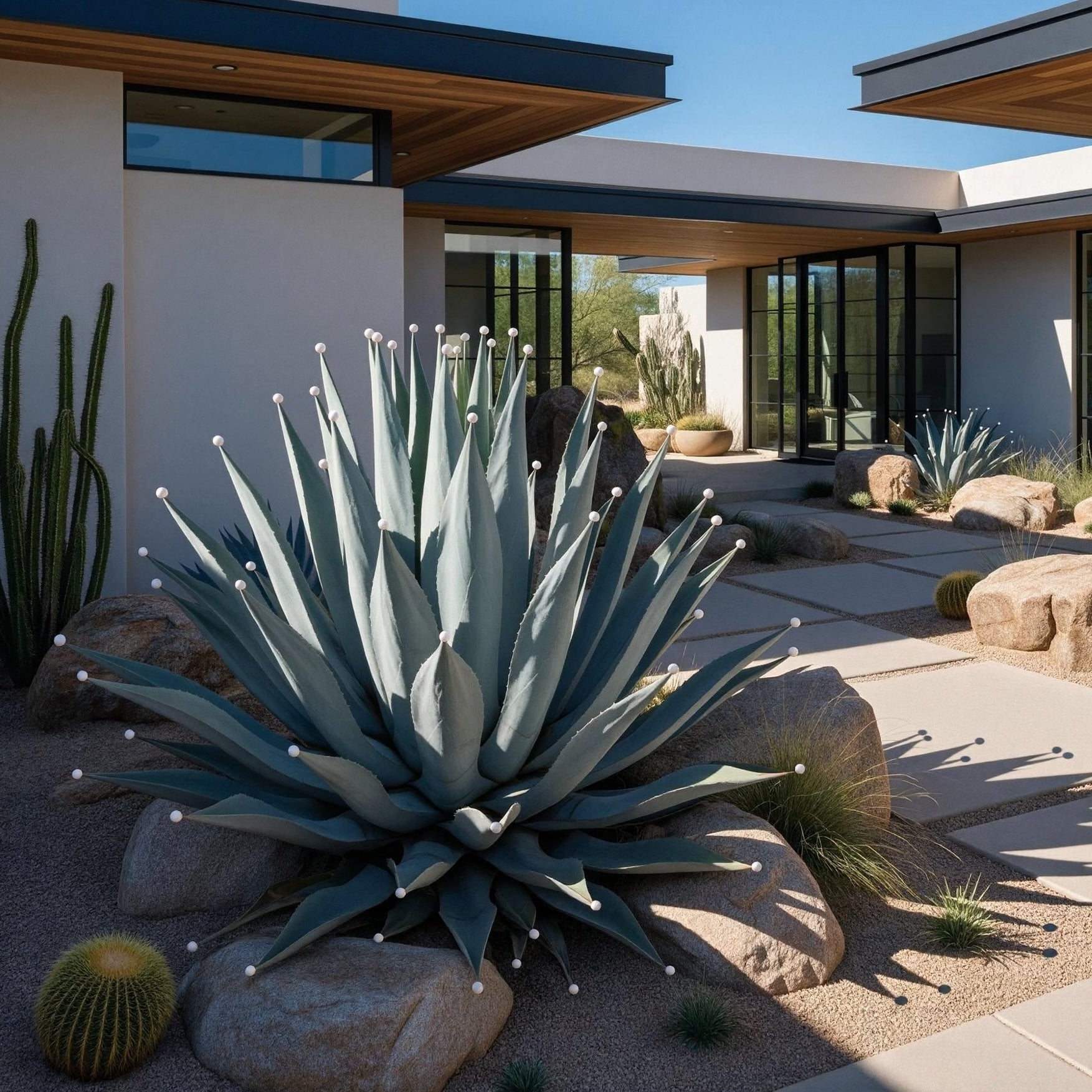 Agave spheres.